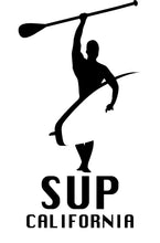 Load image into Gallery viewer, Paddle Board SUP California Sticker - 3 size options