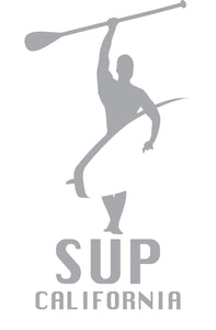 Paddle Board SUP California Sticker - 3 size options