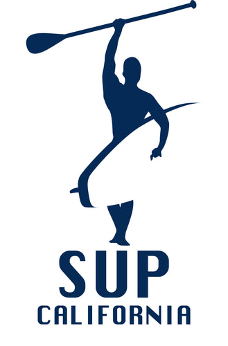 Paddle Board SUP California Sticker - 3 size options