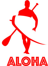 Load image into Gallery viewer, SUP Aloha Sticker - 3 size options