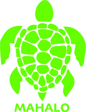 Load image into Gallery viewer, Sea Turtle Mahalo Sticker - 3 size options