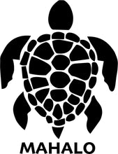 Load image into Gallery viewer, Sea Turtle Mahalo Sticker - 3 size options