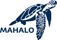 Load image into Gallery viewer, Swimming Sea Turtle Mahalo Sticker - 3 size options