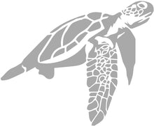 Load image into Gallery viewer, Swimming Sea Turtle Mahalo Sticker - 3 size options